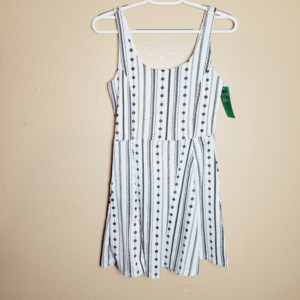 Boho fit and flare dress